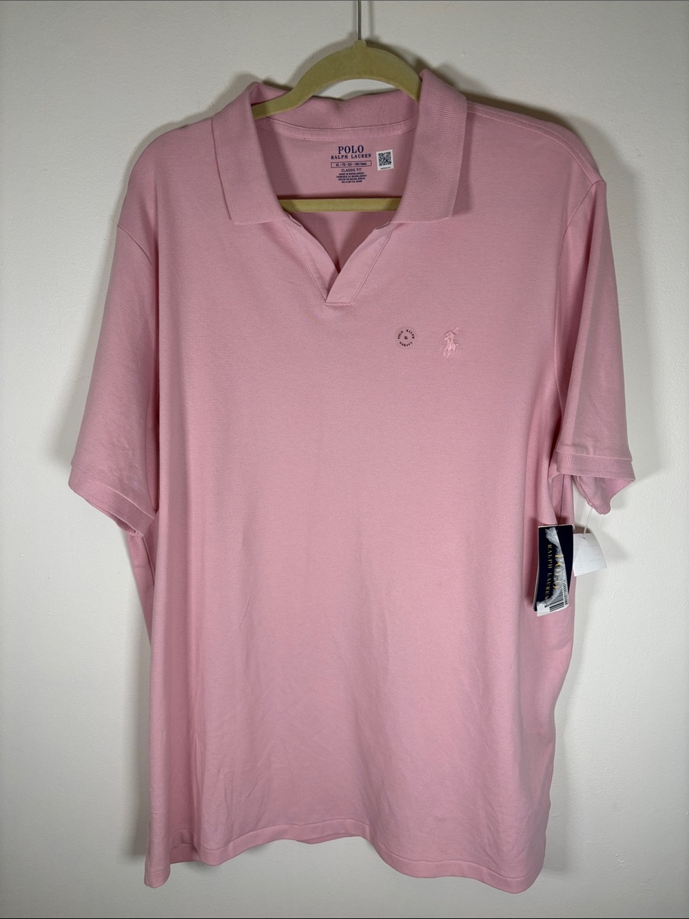 Ralph Lauren Light Pink Polo Shirt